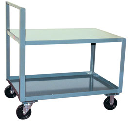 Straight Handle Low Profile Cart - 18x24