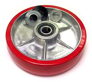 Steer Wheels W/ Bearings