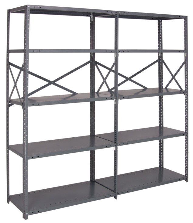 5 Shelf, 87"H - Open Shelving Unit