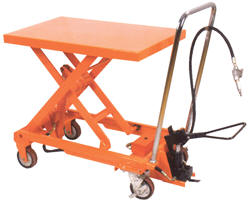 Platform Size: 31.5"W x 63"L / 1,000 lbs. Cap.