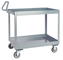 2 Shelves - Ergonomic Handle - 24 x 48