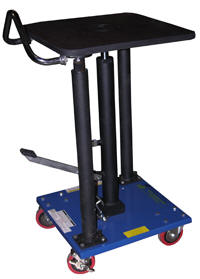 Platform Size: 18"W x 18"L / 500 lbs, Cap.