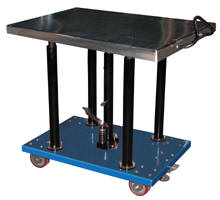 Platform Size: 30"W x 42"L / 4,000 lbs, Cap.