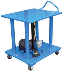 Platform Size: 30"W x 36"L / 2,000 lbs, Cap.