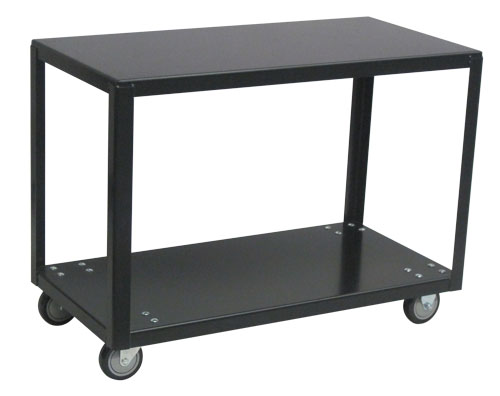 Medium Duty 2 Shelf Mobile Tables - 24x48