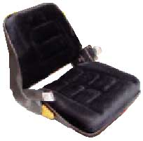 Cloth Fork Truck Seat W/ Seat Belt