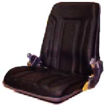 Cloth Fork Truck Seat W/ Seat Belt