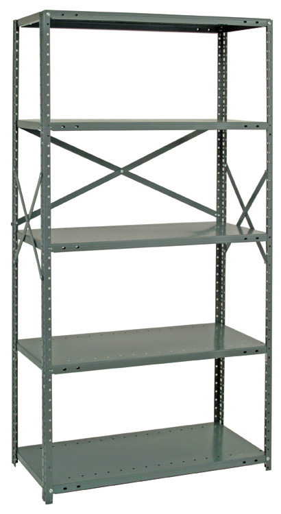 4 Shelf, 39"H - Open Shelving Unit