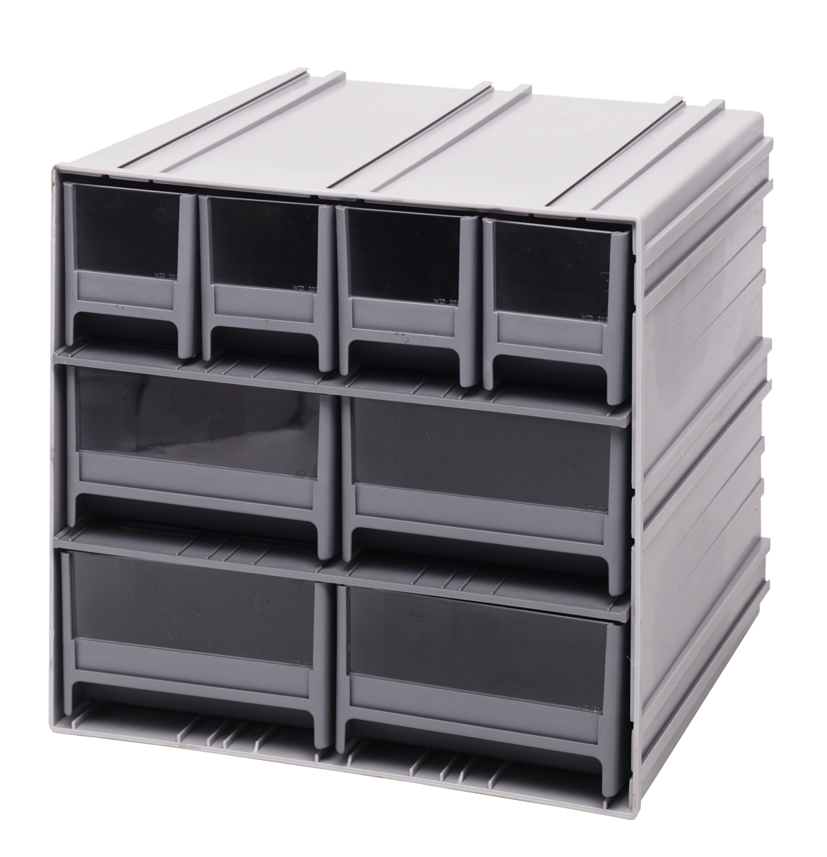 11-3/8"D x 11-3/4"W x 11"H / 4 Drawers