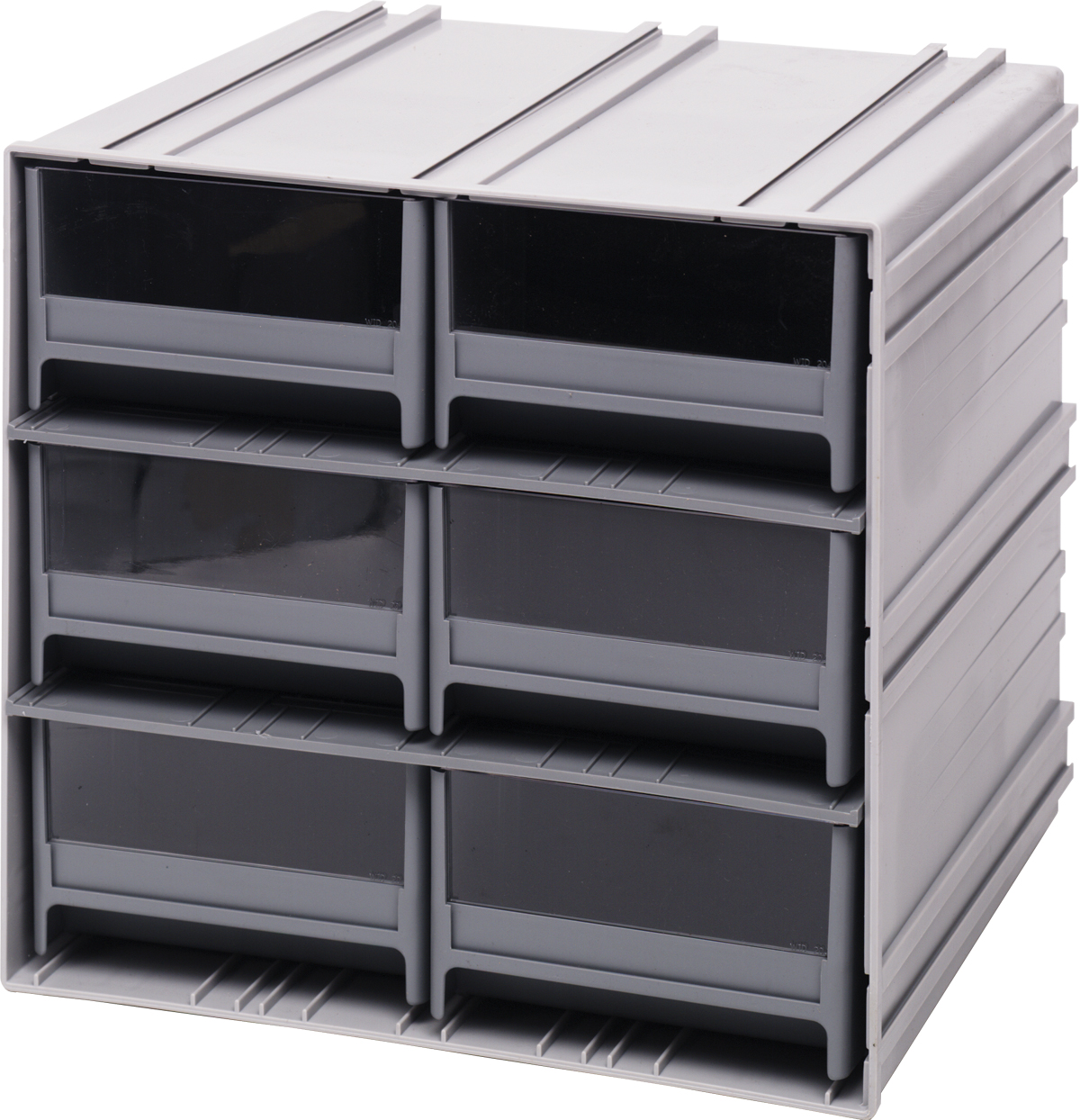 11-3/8"D x 11-3/4"W x 11"H / 6 Drawers