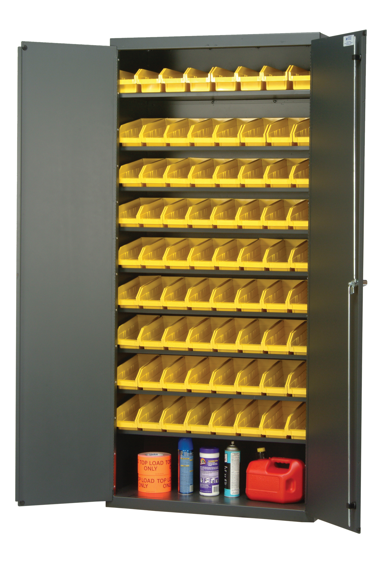 Pick Rack Cabinet with 36 QSB107 Bins