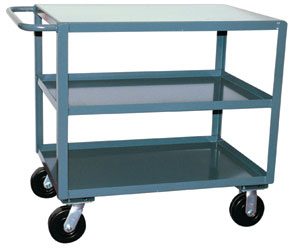 3 Shelf Service Cart - 36 x 72