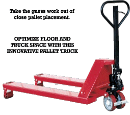 Wheel Nosed Pallet Truck - 27x38