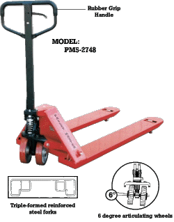 Vestil Pallet Truck - 22"W x 45" L Forks