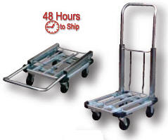 Fold-Up Aluminum Platform Cart