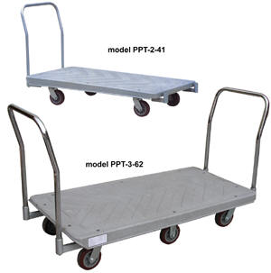 Heavy Duty Plastic Platform Carts