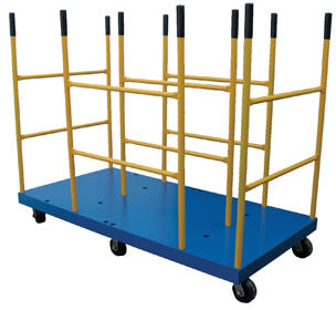 Platform Cart w/ Versatile Dividers 30 x 72