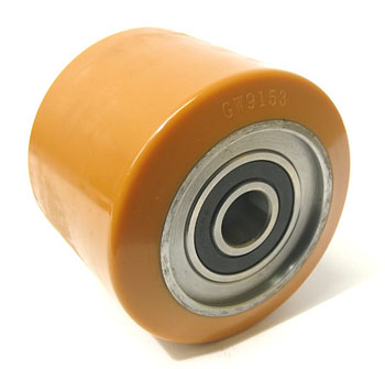 Poly Load Wheel Assembly, 5" X 4.12"