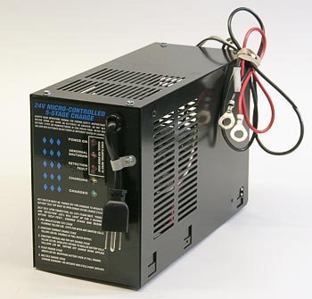 Battery Charger, 24V Micro Control