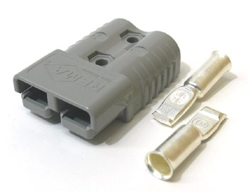 Gray Connector, Includes Contacts