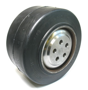 Rubber Drive Tire w/ Hub